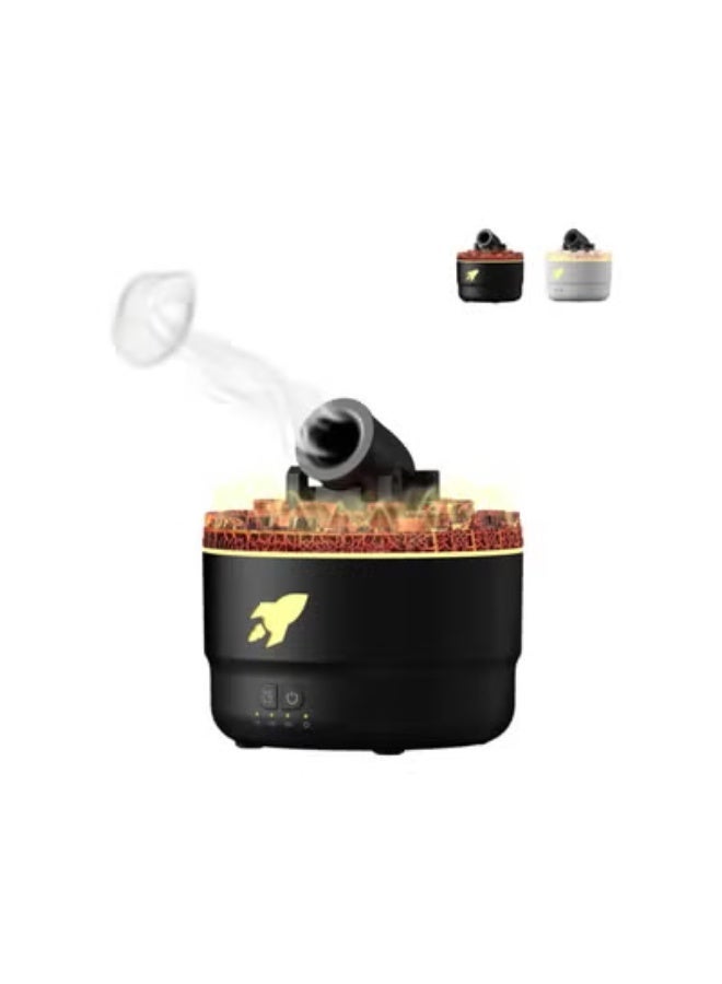 klarako Cannon Blast Aroma Humidifier, Cannon Humidifier, Cannon Blast Humidifier, The Cannon Humidifier, Cannon Blast Turret Humidifier Silent Diffuser, for Home, Badroom, Office (Black) - Image 1
