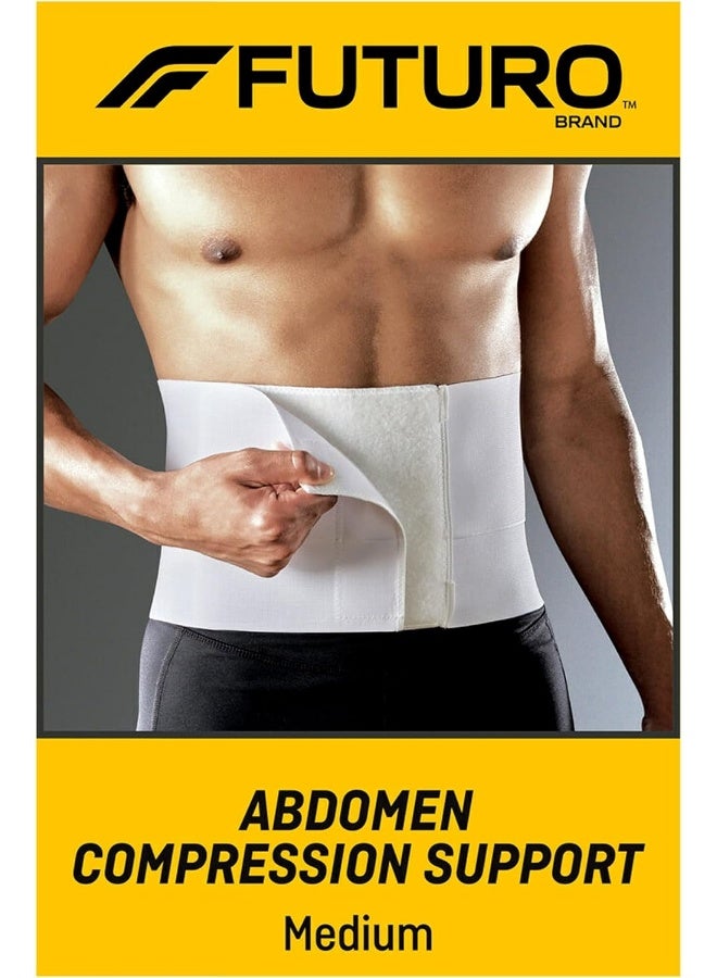 FUTURO Abdominal Compression Support Medium Size, 1 Unit/Pack Beige Color 46201Aer Supports And Lifts The Abdomen Moderate Support Abdominal Support - Image 2