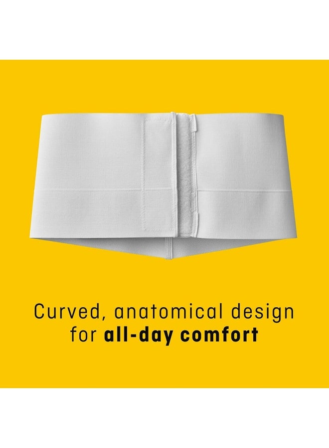 FUTURO Abdominal Compression Support Medium Size, 1 Unit/Pack Beige Color 46201Aer Supports And Lifts The Abdomen Moderate Support Abdominal Support - Image 4