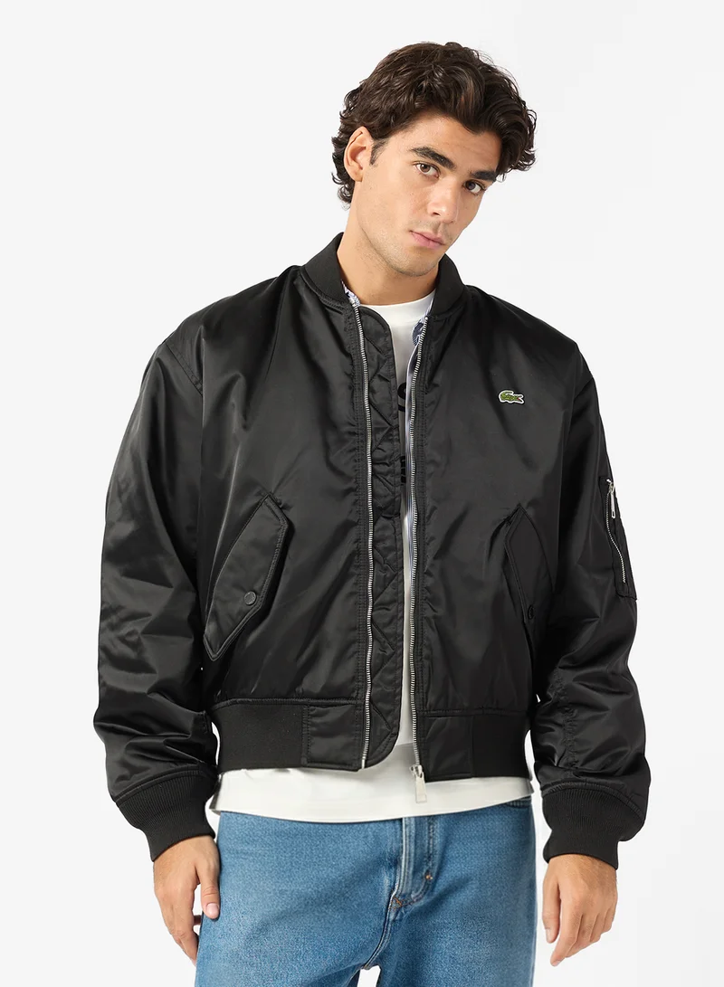 LACOSTE Repellent Padded Bomber Jacket