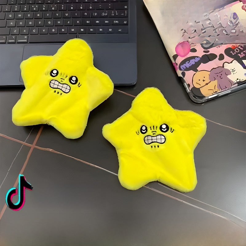 قطعة رباعية متحركة Ica Star chiikawa لحقيبة مدرسية دمية Usaki لقطة جذابة ميتيور متحركة (وردي، حوالي 22 سم، تصدع عادي) - Image 2
