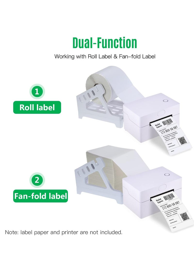 حامل ورق طابعة الباركود، حامل ملصقات خارجي عالمي، حامل ملصقات حرارية، صندوق ملصقات إلكترونية للبريد السريع - Image 5