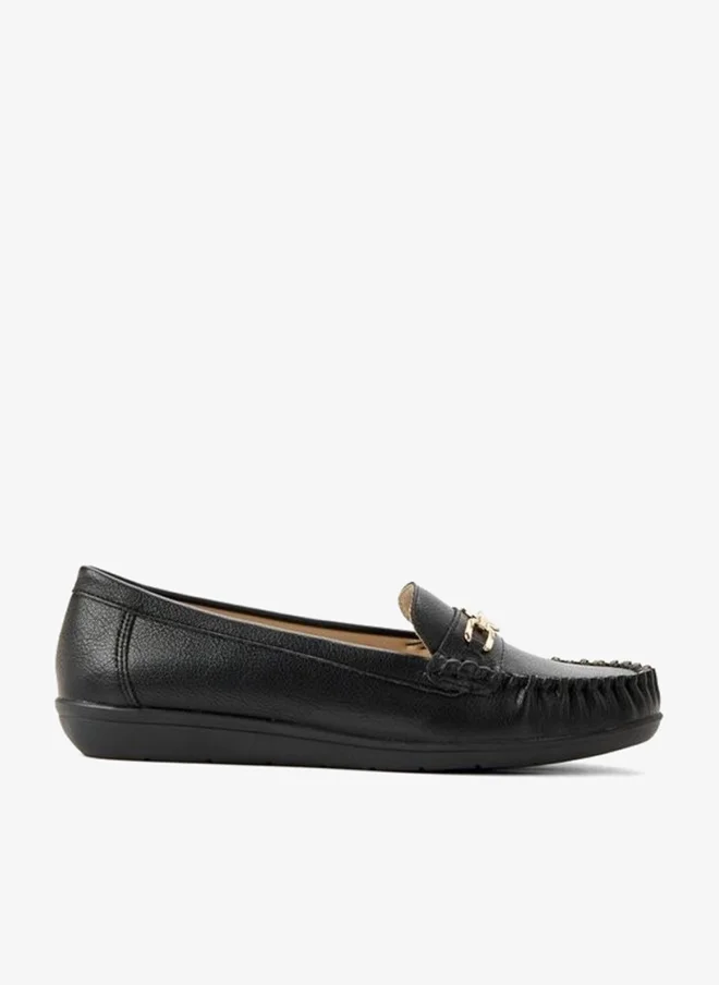 Le Confort Le Confort Flat Shoe Slip On Upper Embellish Metal