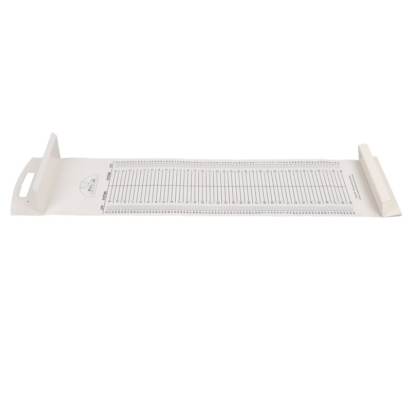 Foldable PVC Baby Height Ruler With Head and Foot Positioners - Accurate Measurement Washable Waterproof Growth Chart for Home Nursery - Image 4