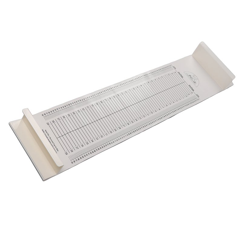 Foldable PVC Baby Height Ruler With Head and Foot Positioners - Accurate Measurement Washable Waterproof Growth Chart for Home Nursery - Image 5