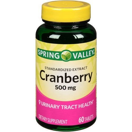 مستخلص التوت البري من سبرينغ فالي 500 ملغ 60 قرص