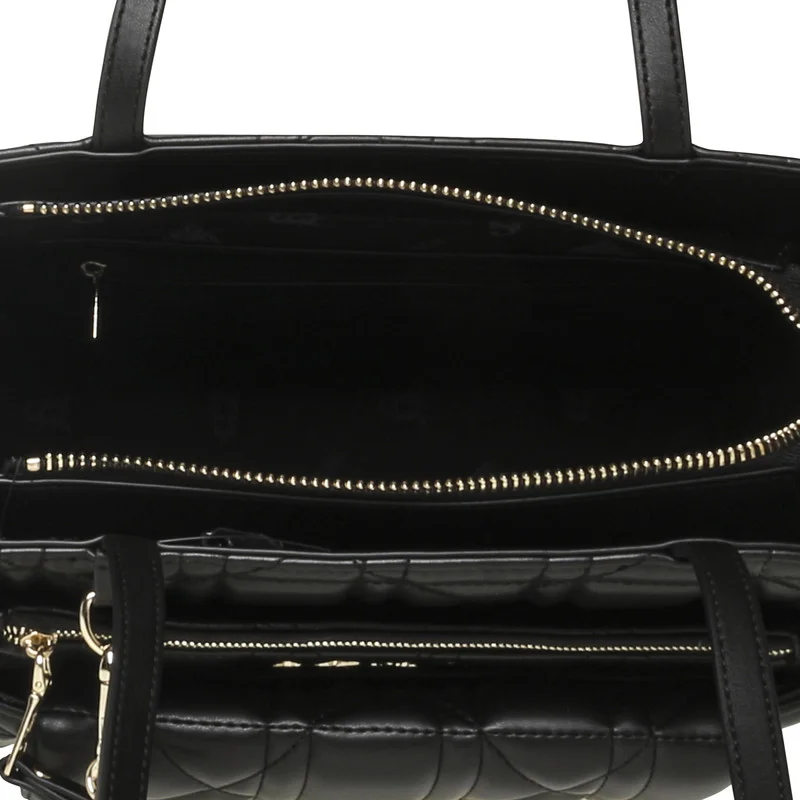 Steve Madden  Bsilvo Women's Black/Gold Tote Bag for Women | Best Price UAE