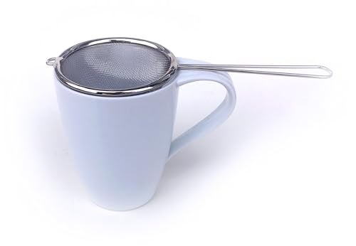 Cuisinox Fine Mesh Strainer, Stainless Steel with Handle, 3" x 8" - Image 3