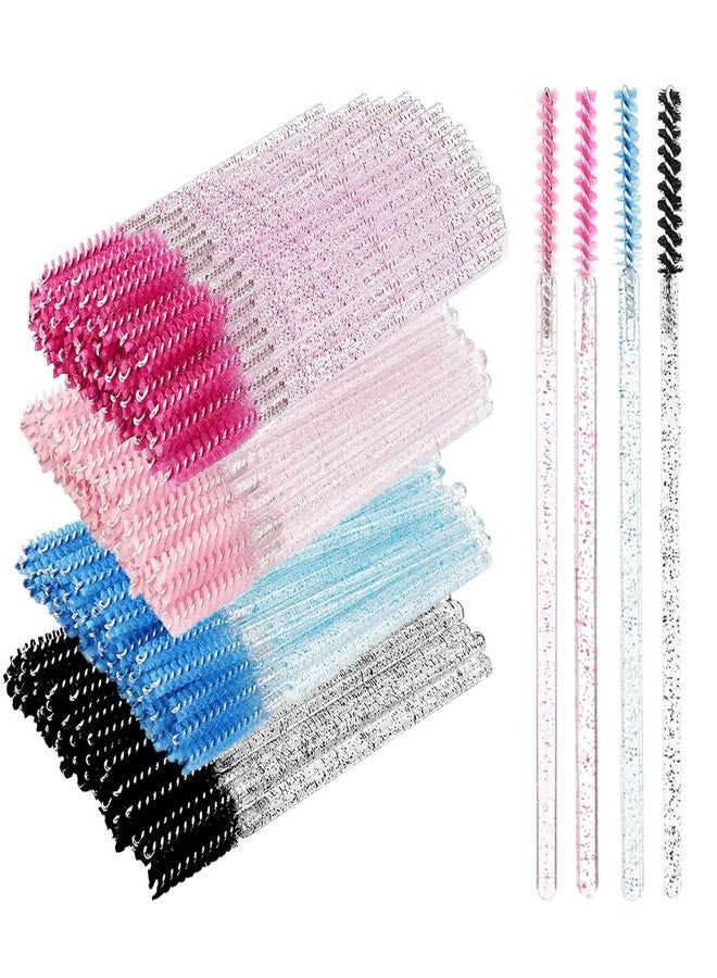 Corconess 200pcs Skinny Mascara Wands Mini Eyelash Brushes Disposable Lash Spoolies Eyebrow Brush Spoolies For Eyebrows Eyelash Extension Supplies - Image 1