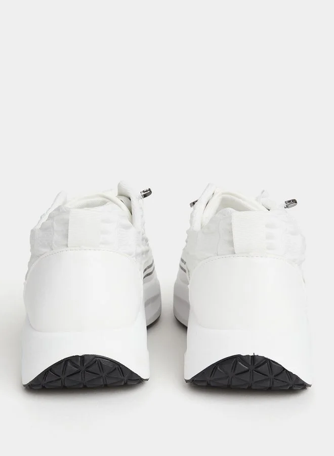 Styli Active Lace-Up Platform Sneakers