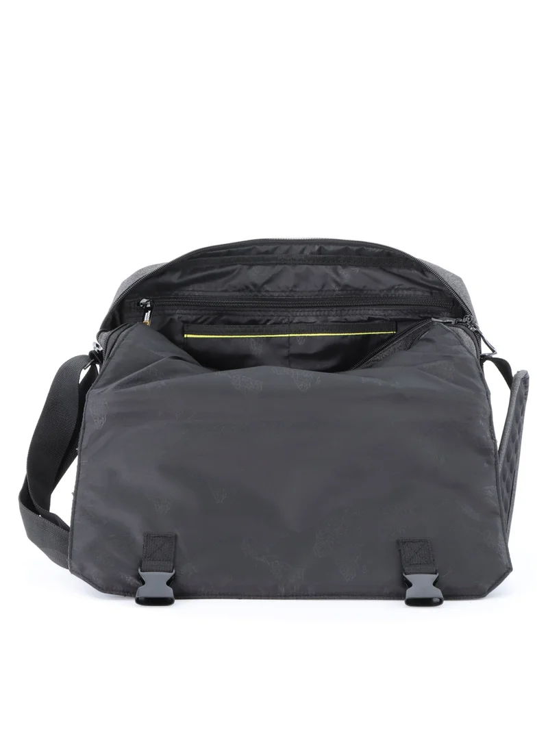 NATIONAL GEOGRAPHIC National Geographic Pro Messenger Bag Dark Grey,  Stylish for Men and Women Compact and Versatile, Portable Organizer for Travel, Business, University