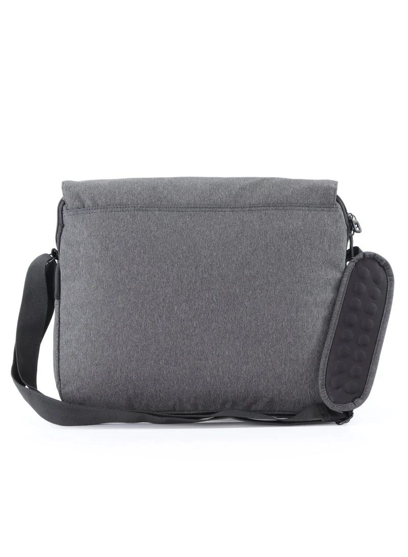 NATIONAL GEOGRAPHIC National Geographic Pro Messenger Bag Dark Grey,  Stylish for Men and Women Compact and Versatile, Portable Organizer for Travel, Business, University