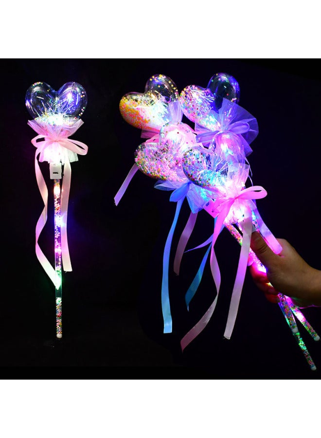 New Fairy Wand, Fluorescent Stick, Starry Sky Ball, Wave Ball, Magic Wand, Flash Stick, Kindergarten Activity Small Gift 