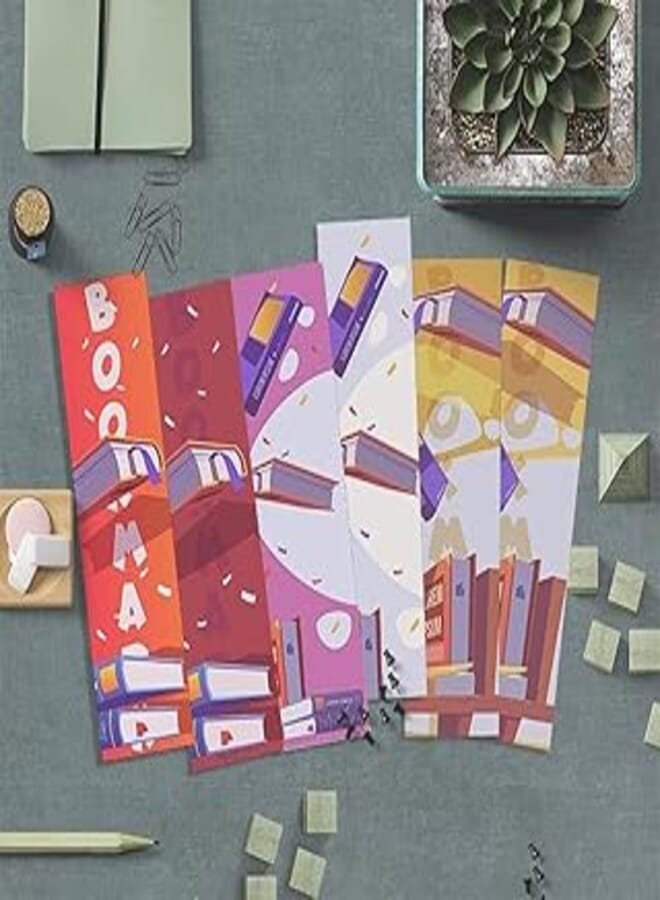 6 BOOKMARKS FOR NOTEBOOKS WITH TRENDY DESIGNS-19