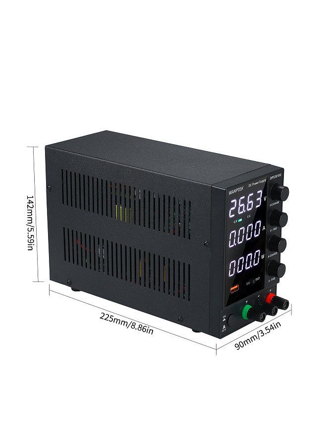 wanptek - WANPTEK DPS3010U 0-30V 0-10A 300W Switching DC Power Supply 4 Digits Display LED High Precision Adjustable Mini Power Supply AC 115V/230V 50/60Hz - Image 1