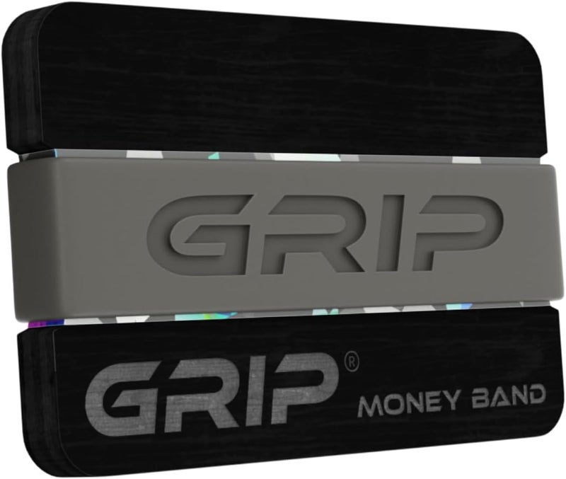 Grip Money Band - FOGHORN GRAY - Premium Silicone Band for Cash & Cards - Slim & Durable Design - Image 2