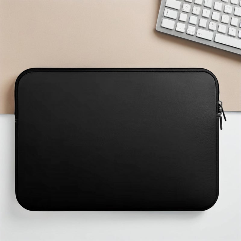 2pcs Laptop Sleeve 13 inch Computer Laptop Sleeve Bag Protective Carrying Case Portable Computer Black and Gray - Image 5
