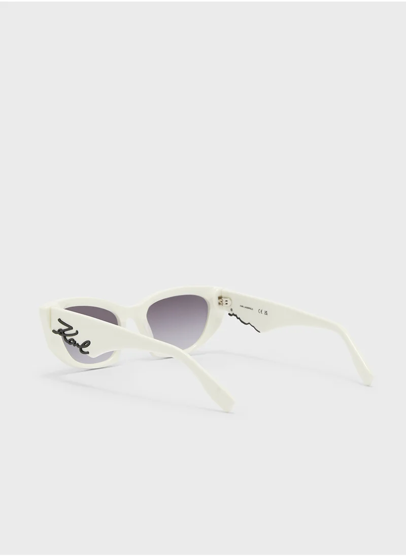 Karl Lagerfeld Cat Eye Sunglasses