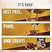 JAVA HOUSE Dark Roast Sumatran Cold Brew Capsules 135 Fluid Ounces 12 Count Peel and Pour TSA Approved Travel Friendly Cold Brew Hot or Iced Instant Coffee Concentrate - Image 4