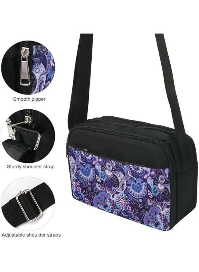 Gocokia Women's Crossbody Bag Multifunction Phone Bag Lightweight Handbags Casual Single Shoulder Bag - Image 3