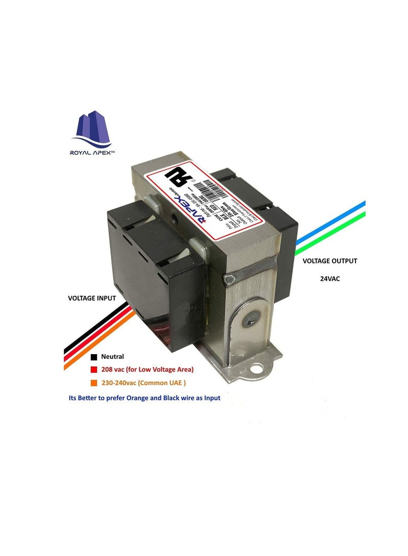 24VAC 40VA Thermostat and Doorbell Transformer, Power Supply Compatible with Nest, Ecobee, Sensi and Honeywell Thermostat, Nest Hello Ring Doorbells | Made in Vietnam - Image 2