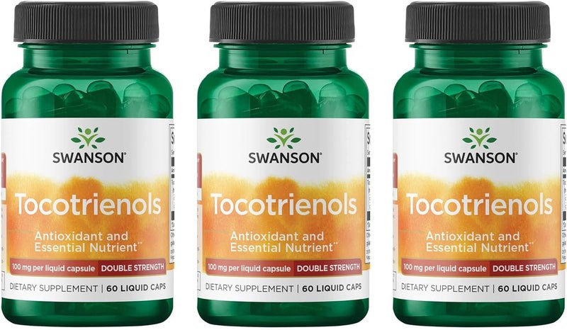 Tocotrienols Antioxidant Capsules 3 Pack for Adults