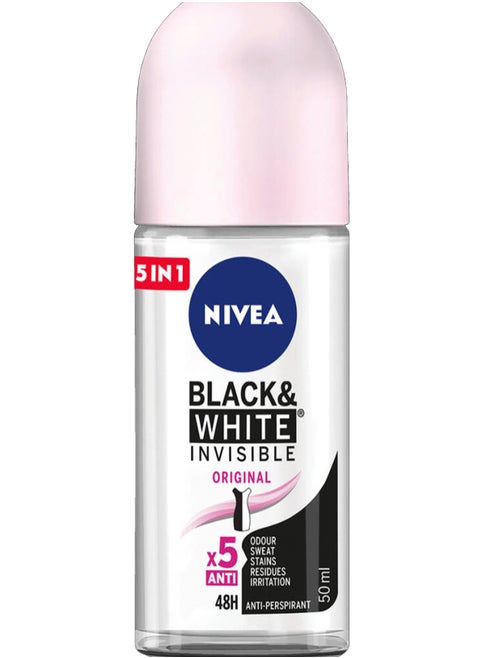 Nivea Antiperspirant For Women Roll On Invisible Original 50 ML