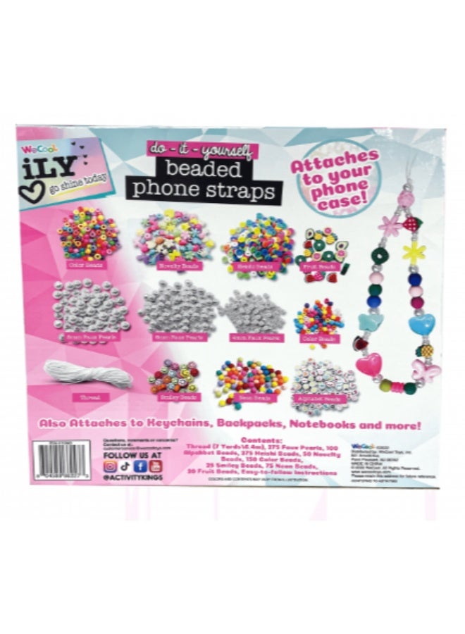 WECOOL DIY Beaded Phone Straps Craft Kit - Image 2