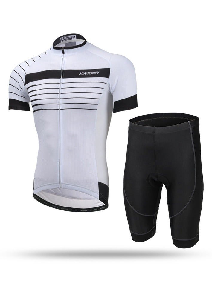 KUYING Summer Short Sleeved Cycling Suit Set  - Image 1