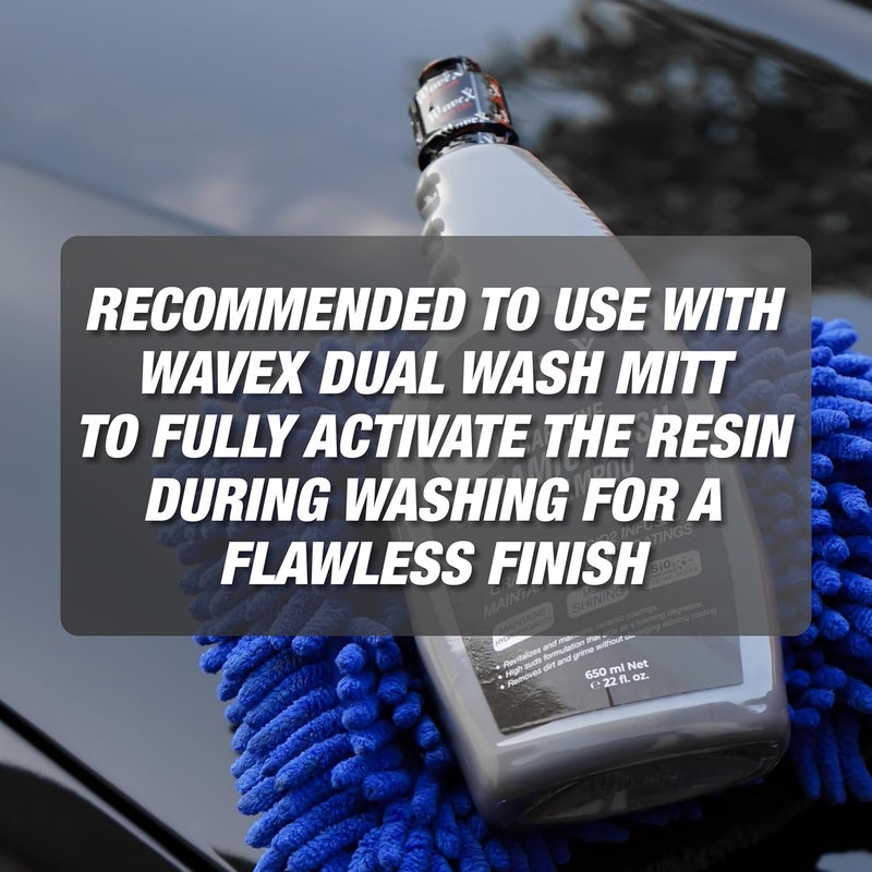 Wavex Car Shampoo Ceramic Car Wash 650 ml | Specially for Ceramic Coated Vehicles | Graphene+SiO2 Infused | Maintains Life of Coating - Image 5