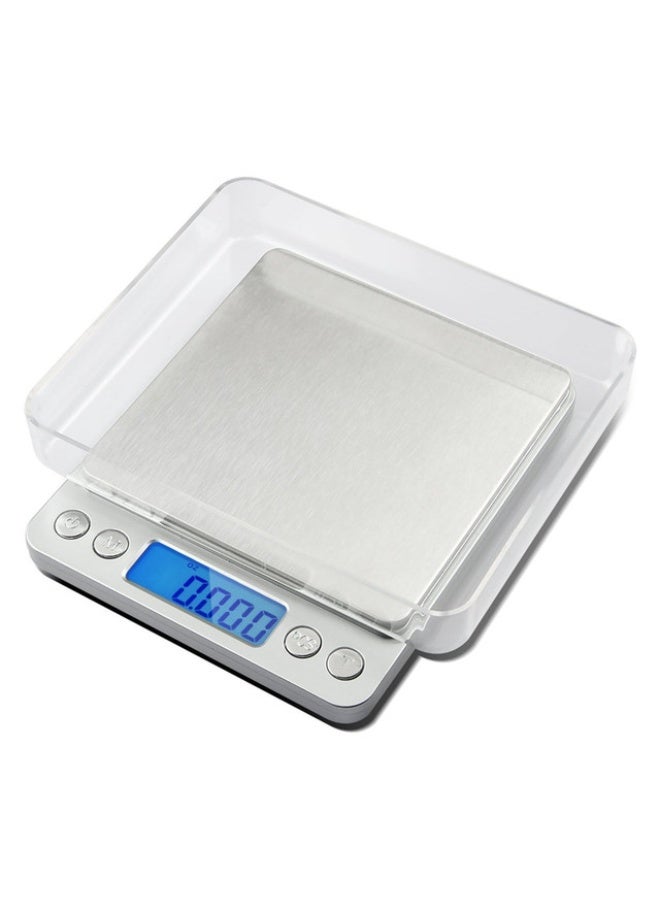BAIG Portable Electronic Food Scales 3000g/0.1g Postal Kitchen Jewelry Weight Balance Digital Scale 500g 0.01 Precision Scale - Image 4
