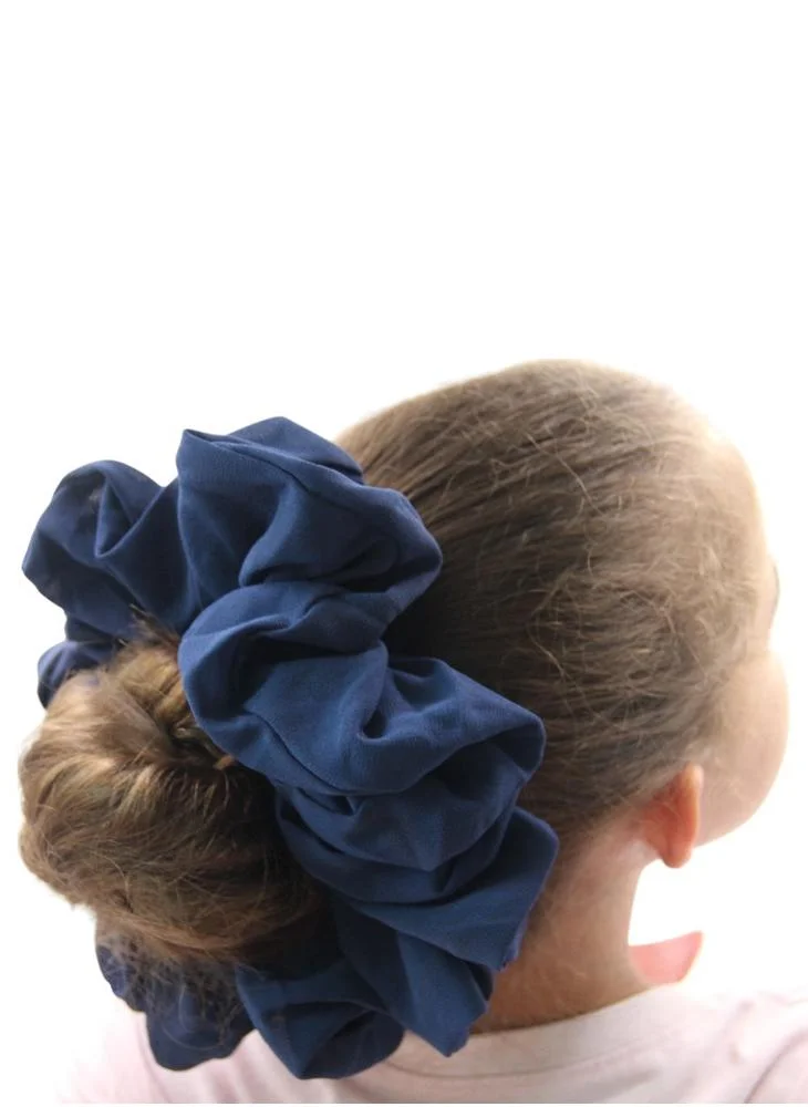 دىدانيالا D'Daniela - Elastic Volumizing Hijab Scrunchie Tie Bun - Navy Blue