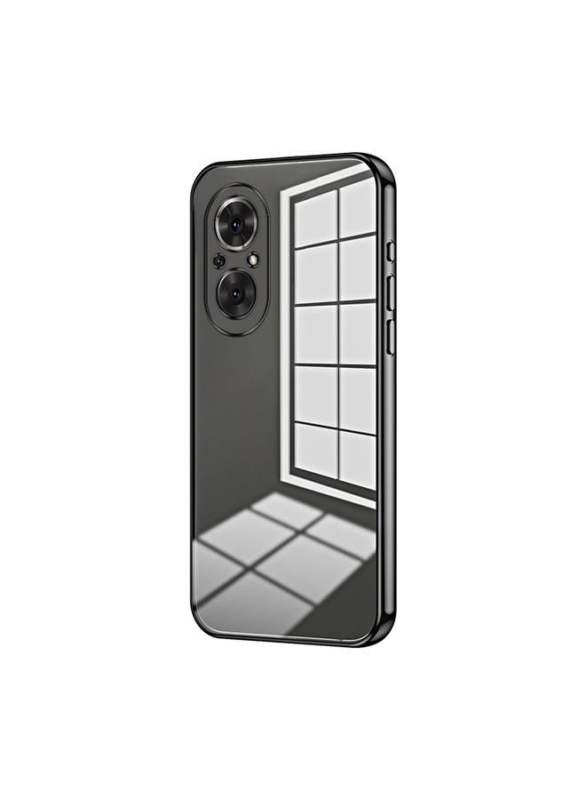 اس-توب جراب لهاتف Honor 50 SE، جراب شفاف بفتحة دقيقة - Image 1