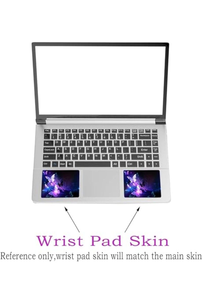 BPA® Laptop Skin Sticker Decal, 15.6 inch Vinyl Cover Art Protector Notebook PC (Free 2 Wrist Pad Included) - Image 2
