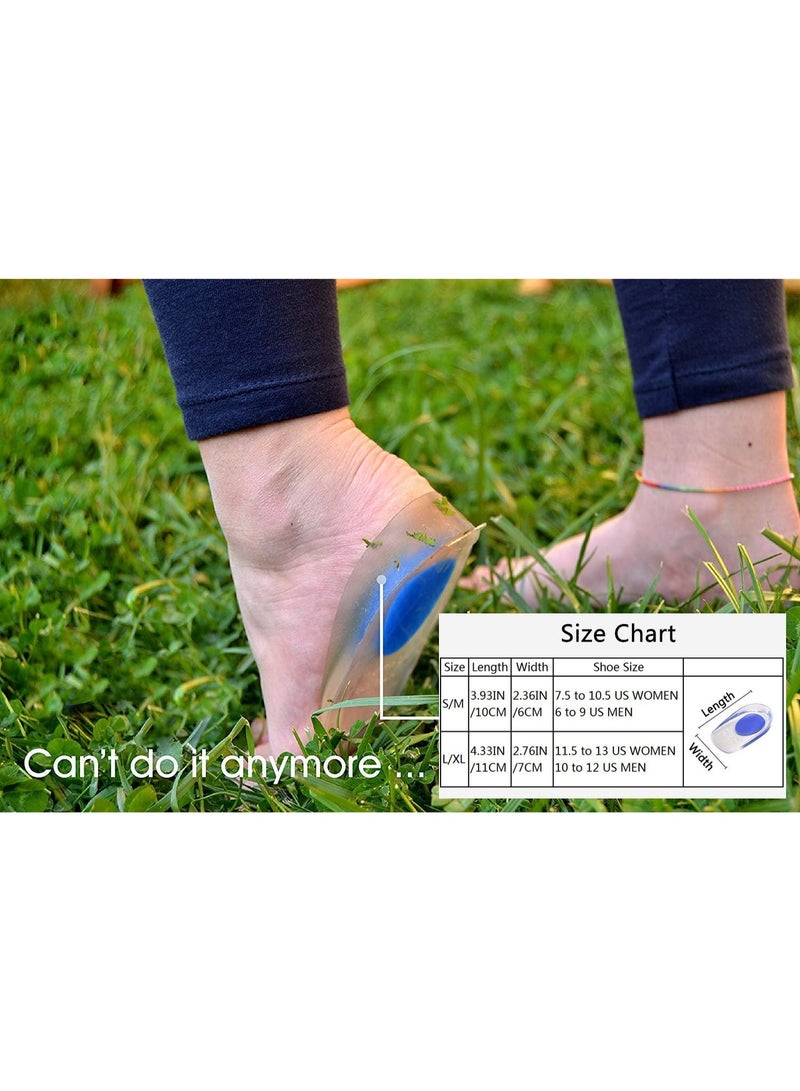 وسادة كعب  مضادة لآلام القدم ونعل داخلي مريح - Image 2