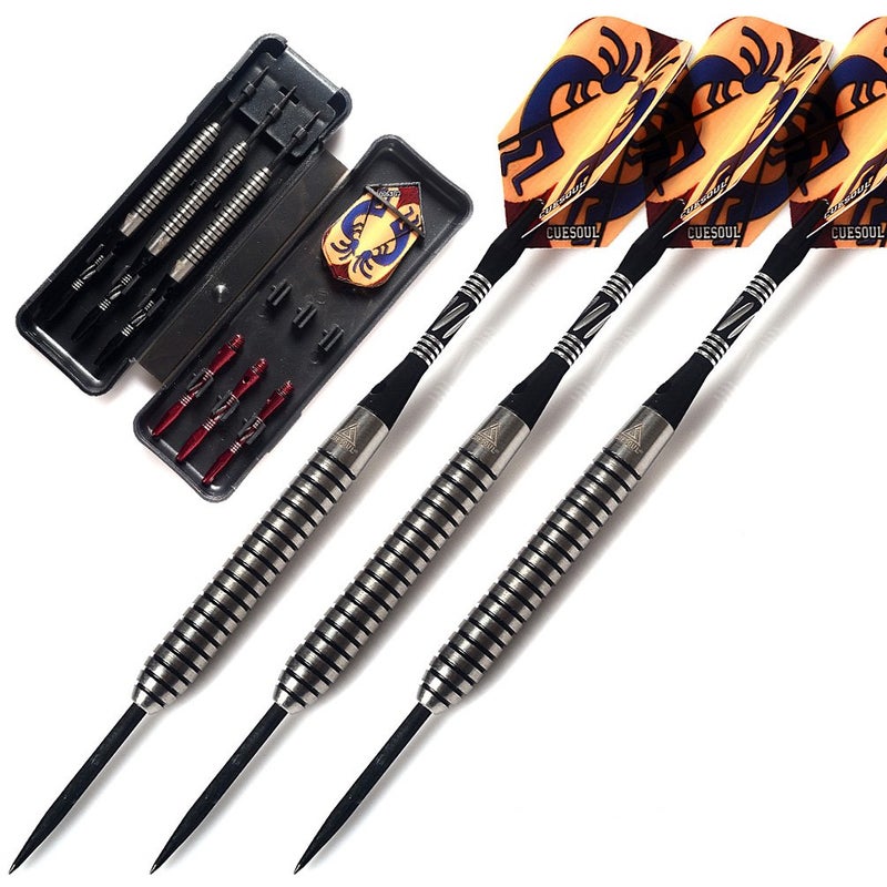 CUESOUL 25 Grams Tungsten Steel Tip Darts Set 90% Tungsten - Image 1
