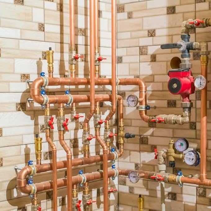 7/8" ID COPPER PIPE END CAP, 3PCS COPPER FITTING CAP SWEAT PLUG SOLDER CONNECTION FOR WATER PIPE PLUMBING HVAC AIR CONDITIONER - Image 2