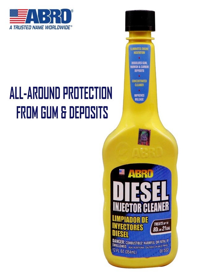 Abro DI-502 SUV Car Diesel Fuel Treatment and Injector Cleaner for Mileage Improvement & Deposit Cleaning (354 ml) - Image 2