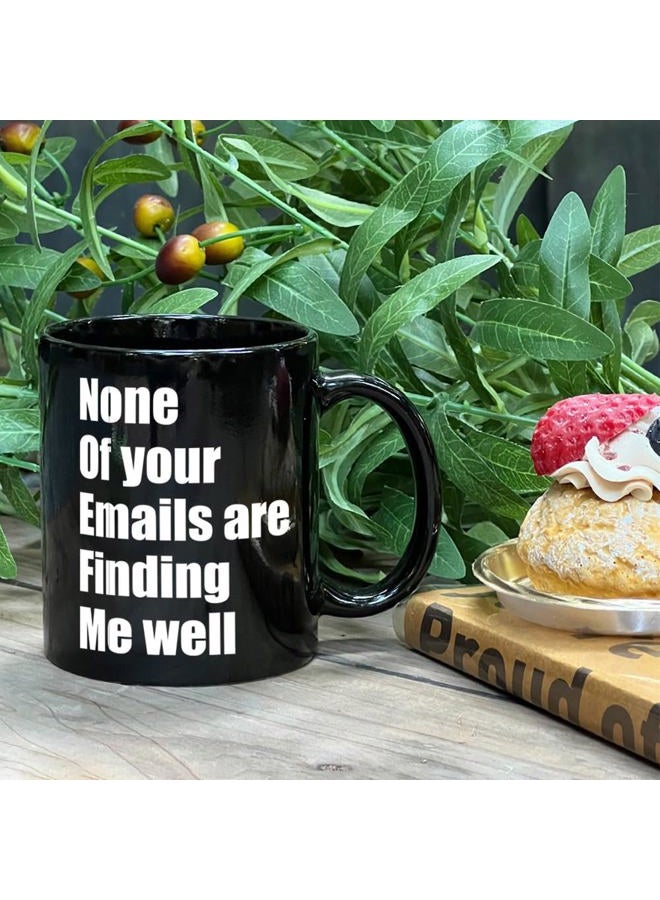 Kadiak Sarcastic Work Coffee Mug for Coworker Employee, Email Work 11Oz Mug Novelty Coffee Cup, Coworker Mug Gift for Birthday, Coworker Christmas Mug - Image 4