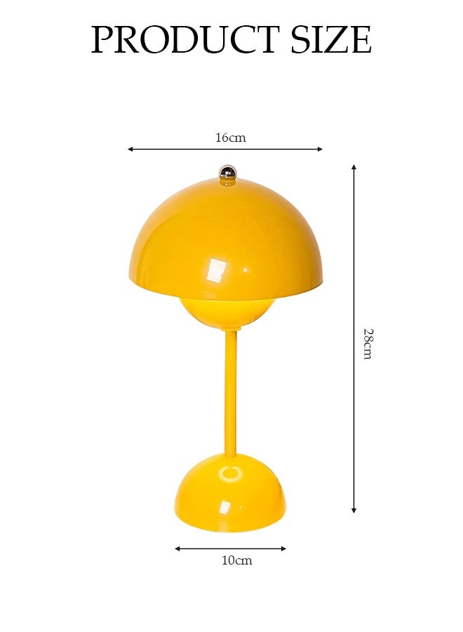 DUNISO Rechargeable Lamp Cordless Table Lamp 3 Color Dimmable Bedside Lamp with Type-c Charging Port Portable Touch Control Wireless Eye Caring Lamp for Home Office Bedroom Reading Study Work - Image 4