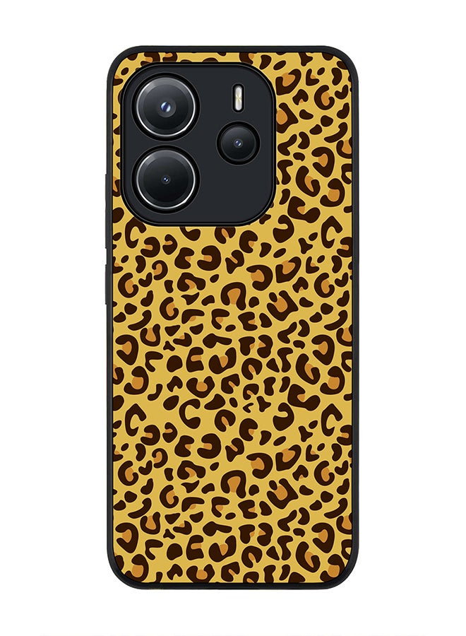 Stylizedd For Xiaomi Redmi Note 14 4G 4G Case,Slim fit Camera Protection, Shockproof Thin Phone cover  - Leopard Skin Print - Image 1