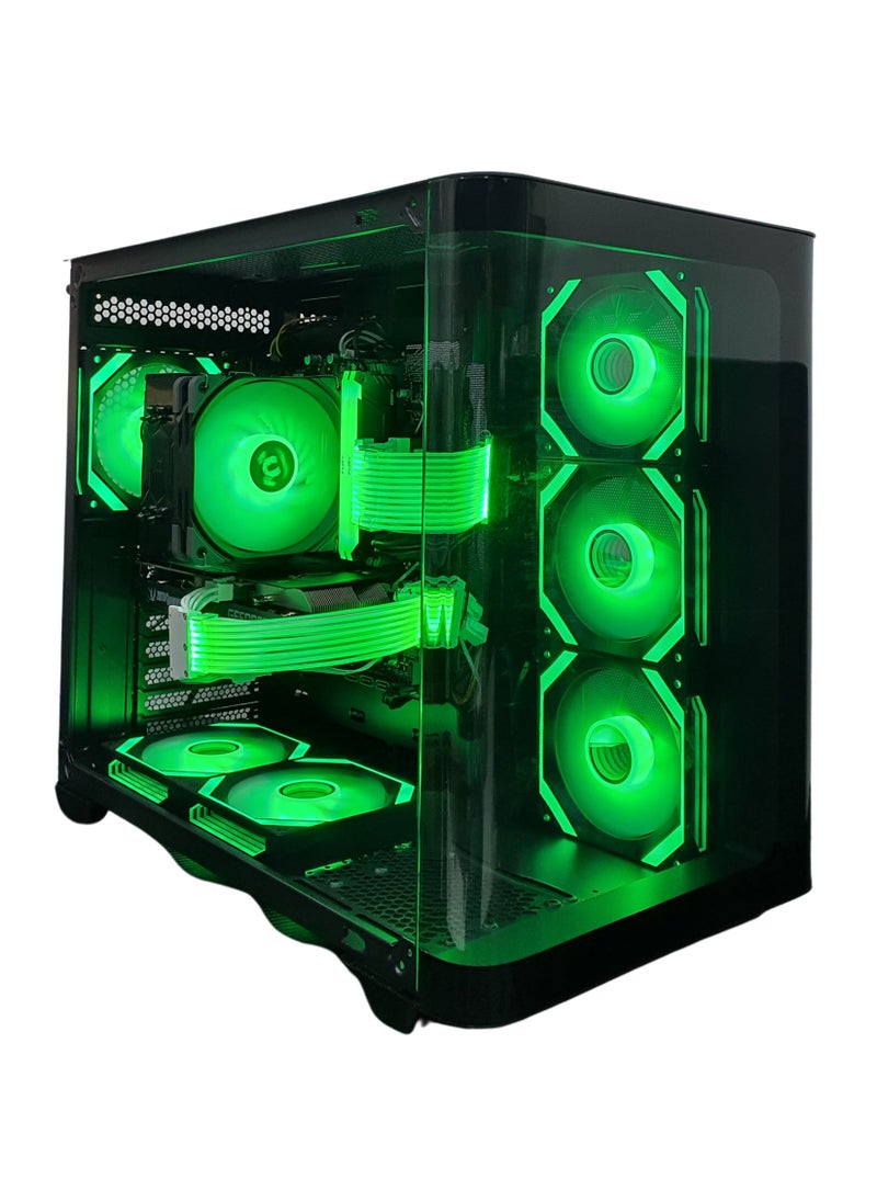 Generic - Budget Gaming PC - Intel Core i5-12400F Processor, 6 Cores & 12 Threads, DDR4 32GB (2x16) 3600MHz RGB RAM, 1TB NVMe PCIe 4.0 SSD, NVIDIA GeForce RTX 3060 12GB GDDR6 Graphics Card, RGB CPU Cooler, 600W RGB Power Supply, ARGB Gaming Case, Windows 11 Pro | Wi-Fi Ready - Image 1