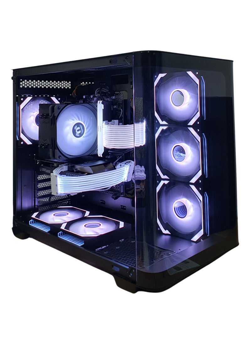 Generic - Budget Gaming PC - Intel Core i5-12400F Processor, 6 Cores & 12 Threads, DDR4 32GB (2x16) 3600MHz RGB RAM, 1TB NVMe PCIe 4.0 SSD, NVIDIA GeForce RTX 3060 12GB GDDR6 Graphics Card, RGB CPU Cooler, 600W RGB Power Supply, ARGB Gaming Case, Windows 11 Pro | Wi-Fi Ready - Image 1