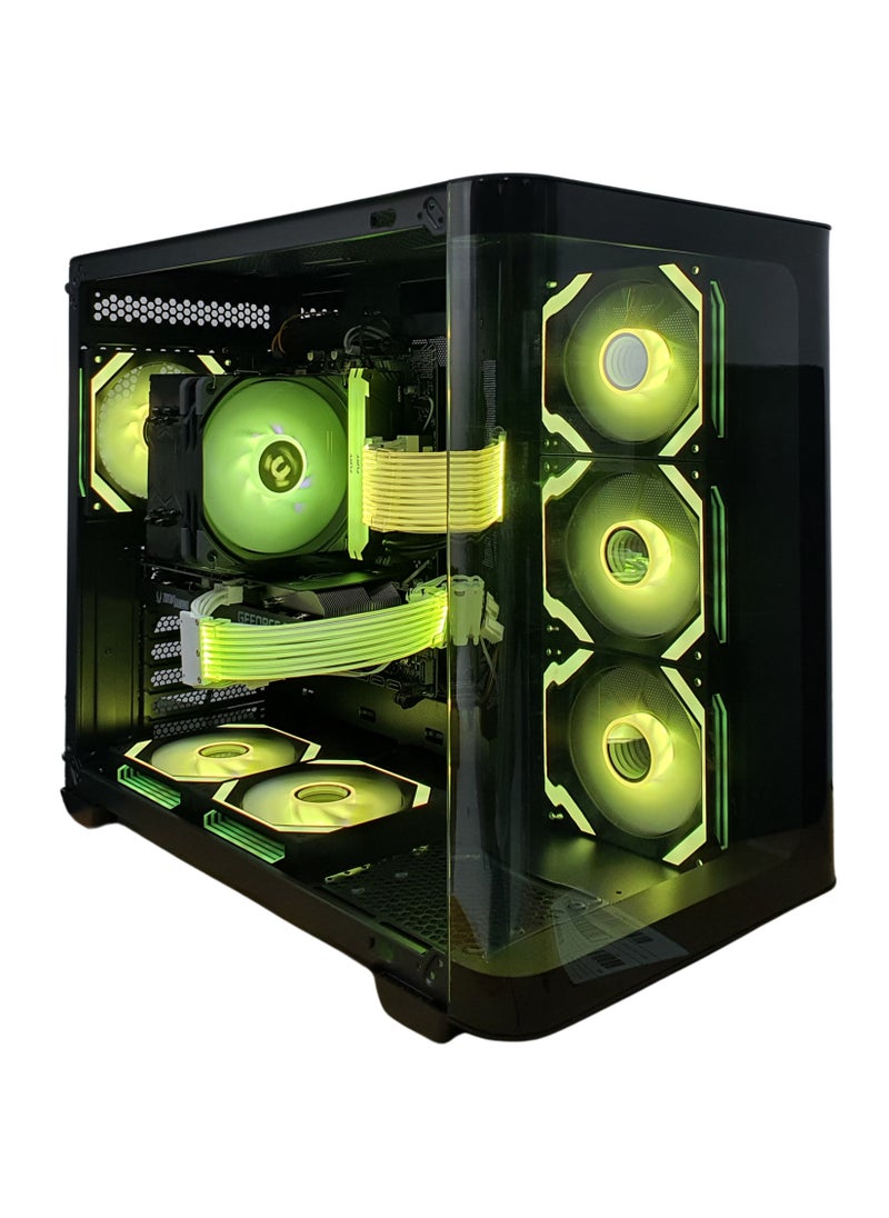 Generic - Budget Gaming PC - Intel Core i5-12400F Processor, 6 Cores & 12 Threads, DDR4 32GB (2x16) 3600MHz RGB RAM, 1TB NVMe PCIe 4.0 SSD, NVIDIA GeForce RTX 3060 12GB GDDR6 Graphics Card, RGB CPU Cooler, 600W RGB Power Supply, ARGB Gaming Case, Windows 11 Pro | Wi-Fi Ready - Image 1