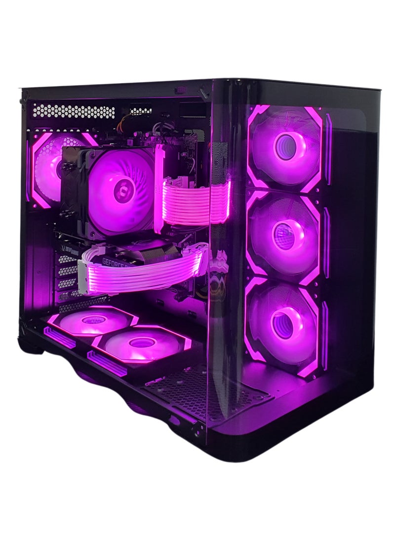 Generic - Budget Gaming PC - Intel Core i5-12400F Processor, 6 Cores & 12 Threads, DDR4 32GB (2x16) 3600MHz RGB RAM, 1TB NVMe PCIe 4.0 SSD, NVIDIA GeForce RTX 3060 12GB GDDR6 Graphics Card, RGB CPU Cooler, 600W RGB Power Supply, ARGB Gaming Case, Windows 11 Pro | Wi-Fi Ready - Image 1