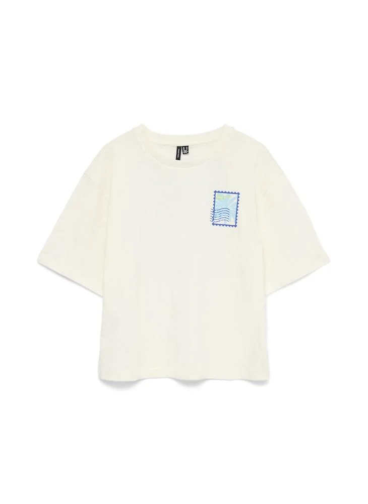 فيرو مودا Vmtrine Thilde Short Sleeve T-Shirt
