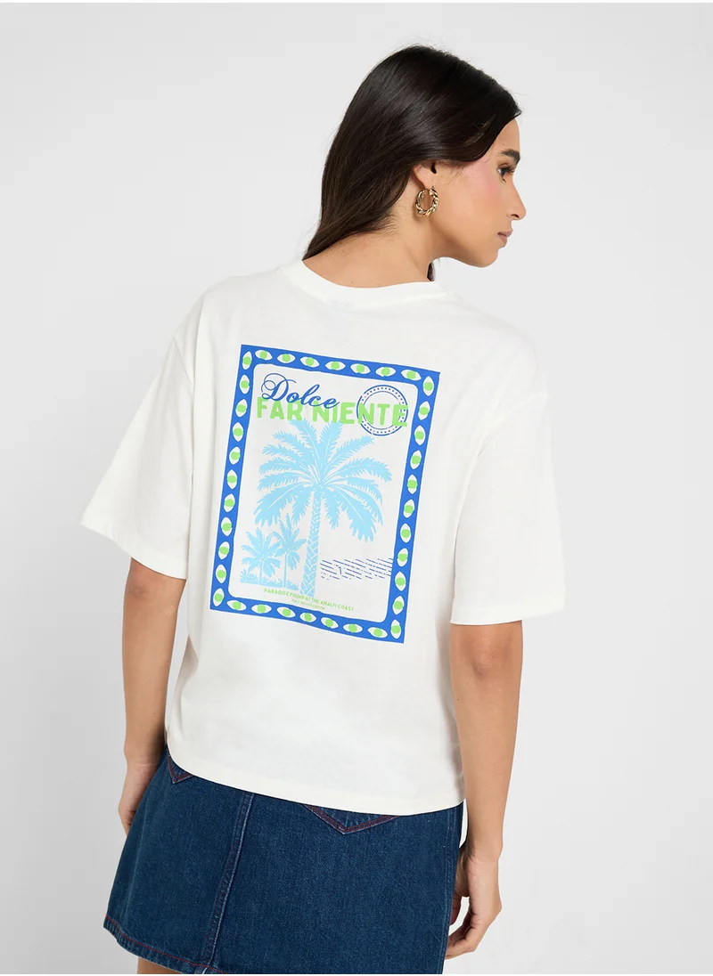 VERO MODA Vmtrine Thilde Short Sleeve T-Shirt