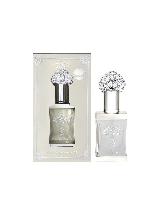 ARABIYAT White Musk Concentrated Perfume Oil 12ml - Image 1