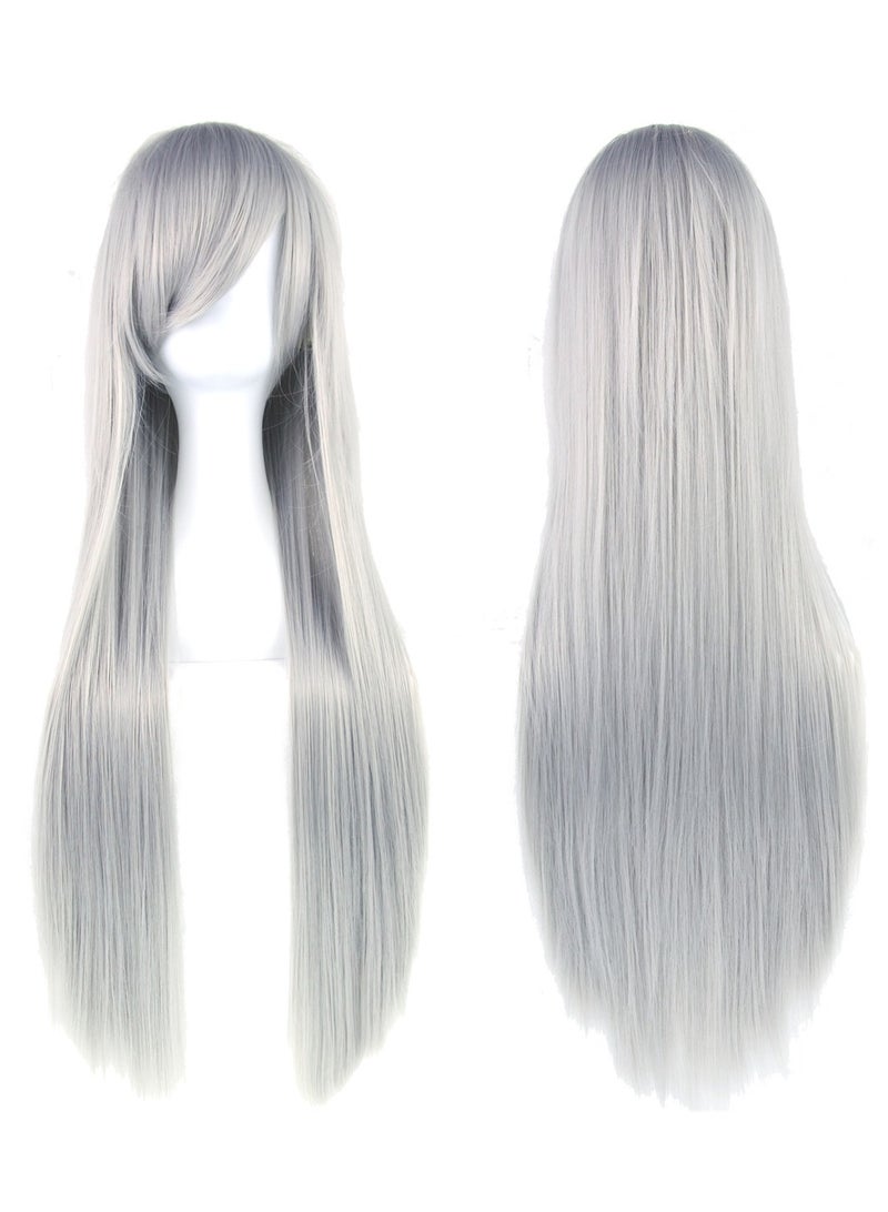 New universal cute straight hair cosplay wig Costumes dress up wig - Image 2