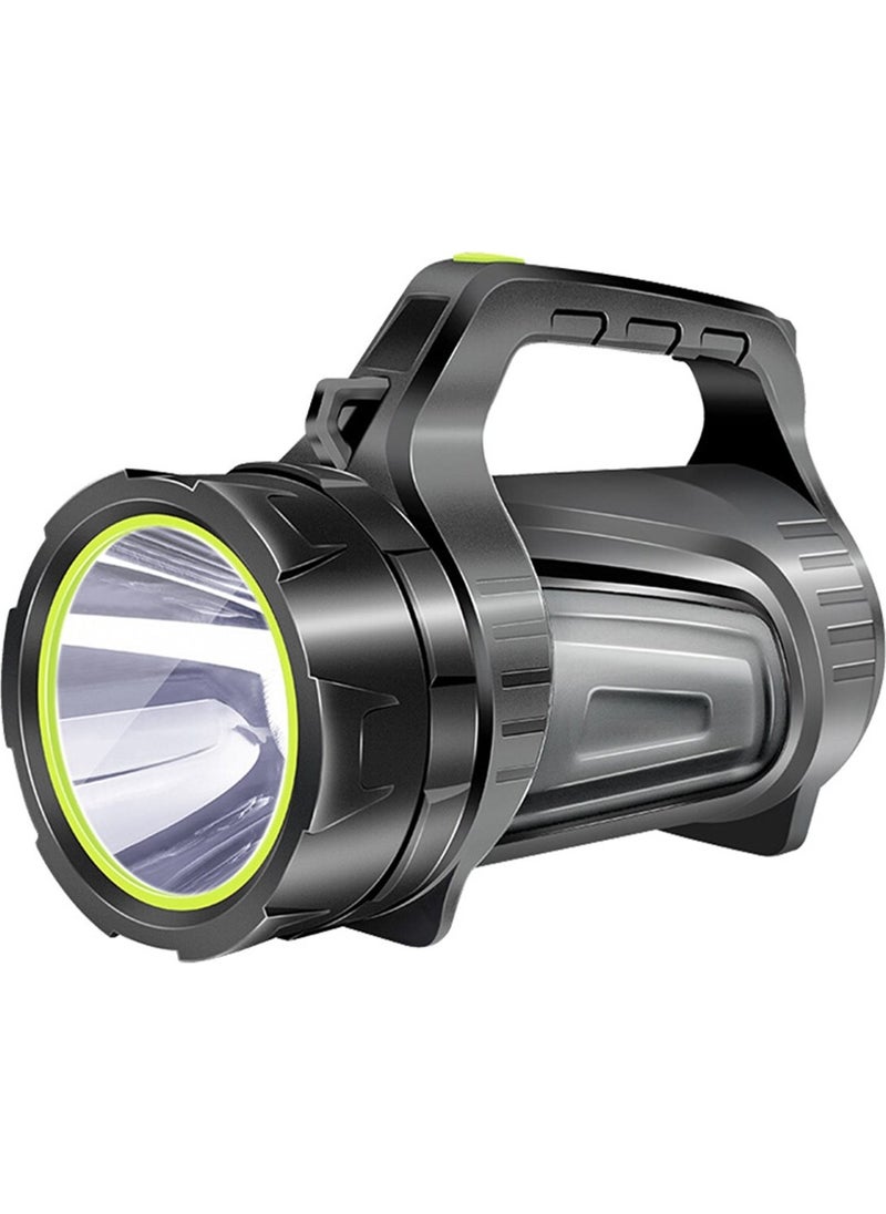 Powermaster JS-881D Rechargeable Led Long Range Camping Type Multifunctional Searchlight Flashlight 